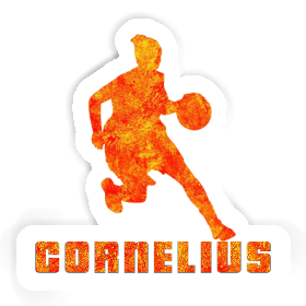 Sticker Basketballspielerin Cornelius Image