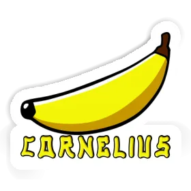 Aufkleber Cornelius Banane Image