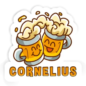 Cornelius Aufkleber Bier Image