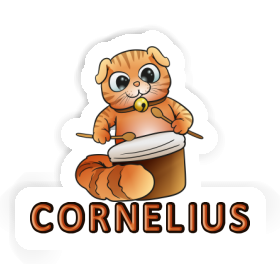 Trommlerin Sticker Cornelius Image