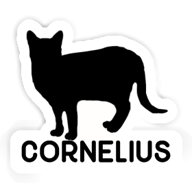 Sticker Cornelius Katze Image