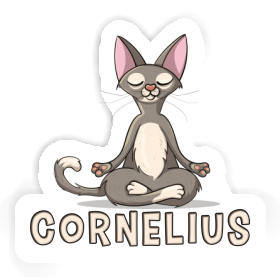 Sticker Katze Cornelius Image