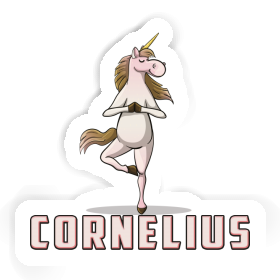 Einhorn Aufkleber Cornelius Image