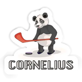 Aufkleber Cornelius Eishockey-Panda Image
