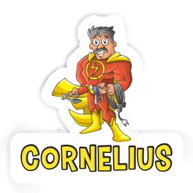 Electrician Sticker Cornelius Image