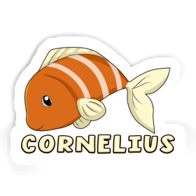 Sticker Cornelius Fisch Image