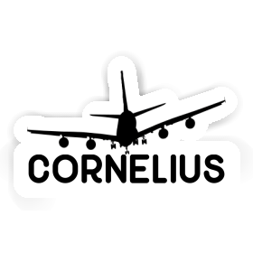 Sticker Cornelius Flugzeug Image