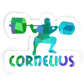 Aufkleber Gewichtheber Cornelius Image
