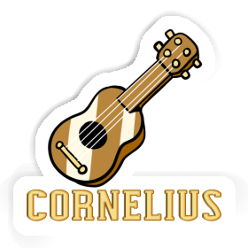 Sticker Gitarre Cornelius Image