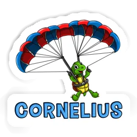 Sticker Gleitschirmpilot Cornelius Image