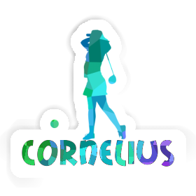 Sticker Golfer Cornelius Image