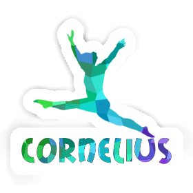 Aufkleber Cornelius Gymnastin Image