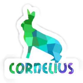 Cornelius Aufkleber Hase Image