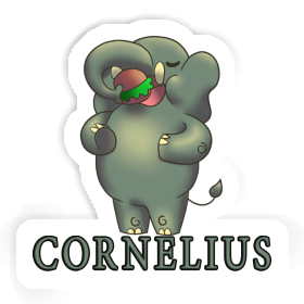 Cornelius Sticker Hamburger Image
