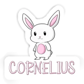 Cornelius Aufkleber Hase Image