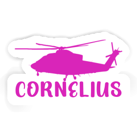 Aufkleber Cornelius Helikopter Image