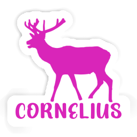 Hirsch Aufkleber Cornelius Image