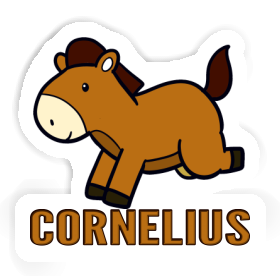 Sticker Pferd Cornelius Image