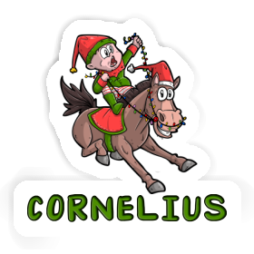 Sticker Weihnachtspferd Cornelius Image