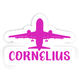 Cornelius Aufkleber Jumbo-Jet Image