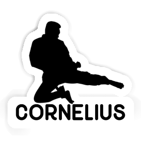 Cornelius Aufkleber Karateka Image