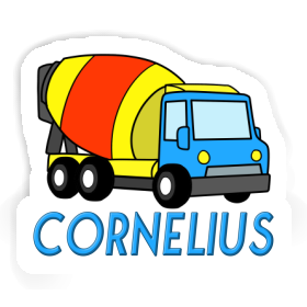 Cornelius Sticker Mischer-LKW Image
