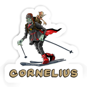 Sticker Cornelius Telemarker Image