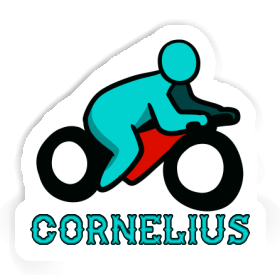 Motorradfahrer Sticker Cornelius Image