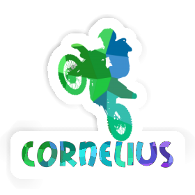 Cornelius Sticker Motocross-Fahrer Image