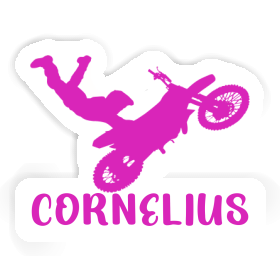 Motocross-Fahrer Aufkleber Cornelius Image