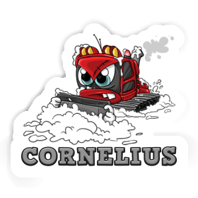 Cornelius Sticker Pistenfahrzeug Image