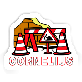 Cornelius Sticker Straßenbaustelle Image