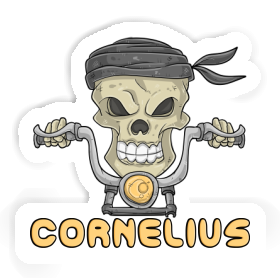 Motorradfahrer Sticker Cornelius Image