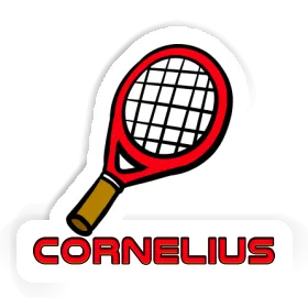 Sticker Tennisschläger Cornelius Image