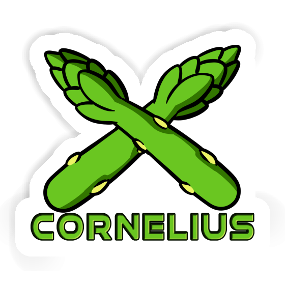 Asparagus Sticker Cornelius Notebook Asparagus Sticker Cornelius Gift package Image