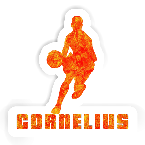 Cornelius Sticker Basketball Player Notebook Cornelius Sticker Basketball Player Gift package Image