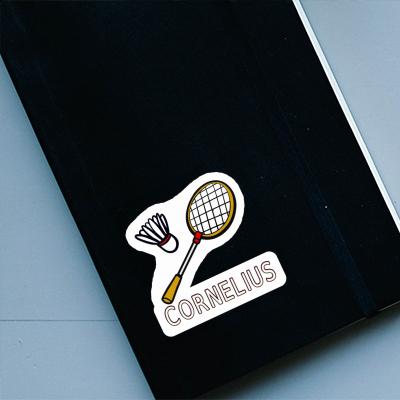 Aufkleber Badmintonschläger Cornelius Aufkleber Badmintonschläger Cornelius Image