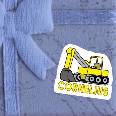 Sticker Cornelius Excavator Notebook Sticker Cornelius Excavator Gift package Image