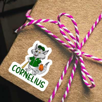 Cornelius Sticker Cat Notebook Cornelius Sticker Cat Gift package Image