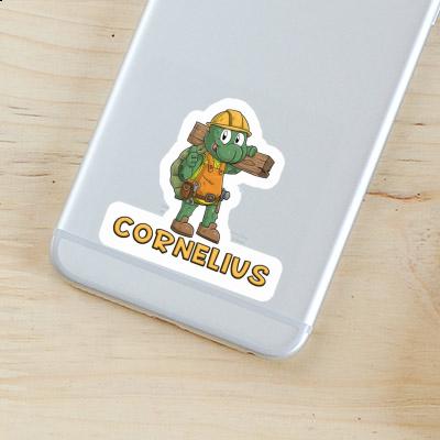 Sticker Cornelius Construction worker Sticker Cornelius Construction worker Image