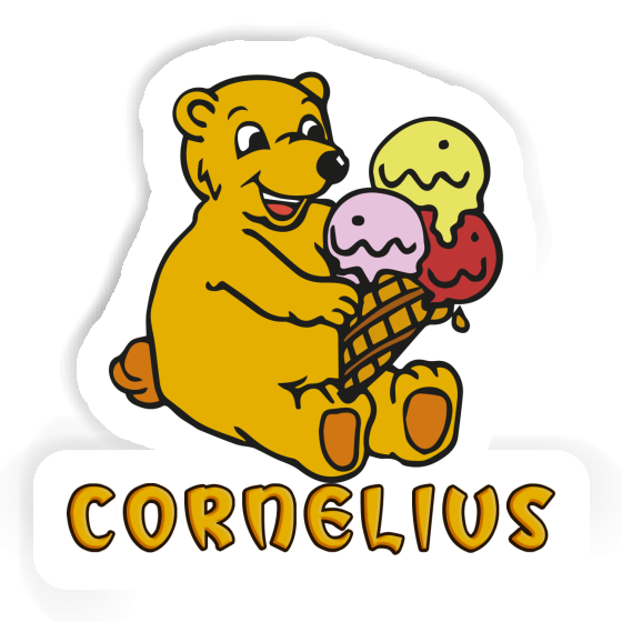 Eiscreme-Bär Sticker Cornelius Notebook Eiscreme-Bär Sticker Cornelius Gift package Image