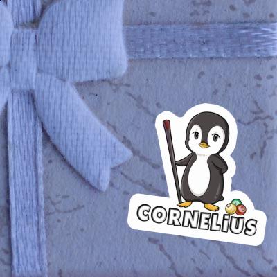 Cornelius Autocollant Joueur de billard Notebook Cornelius Autocollant Joueur de billard Gift package Image