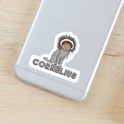 Indian Cat Sticker Cornelius Notebook Indian Cat Sticker Cornelius Gift package Image