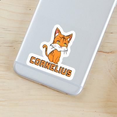 Autocollant Chat Cornelius Laptop Autocollant Chat Cornelius Laptop Image