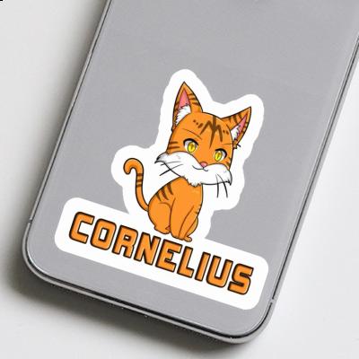 Sticker Cornelius Katze Notebook Sticker Cornelius Katze Notebook Image