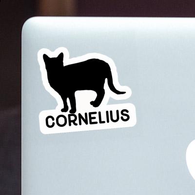 Sticker Cornelius Katze Notebook Sticker Cornelius Katze Notebook Image