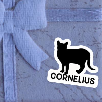 Sticker Cornelius Katze Sticker Cornelius Katze Image