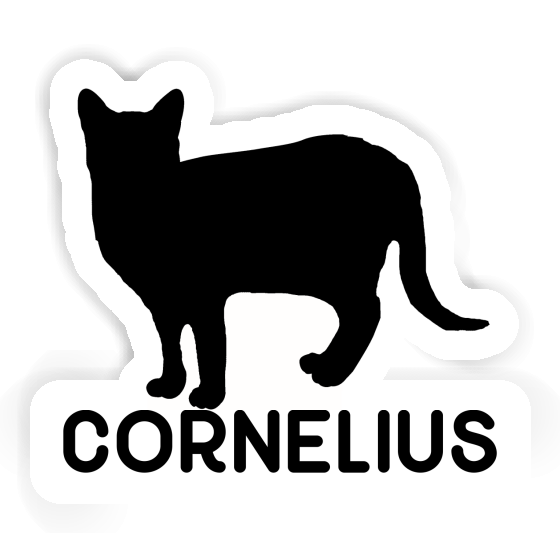 Sticker Cornelius Katze Notebook Sticker Cornelius Katze Gift package Image
