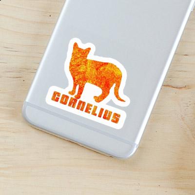 Cat Sticker Cornelius Notebook Cat Sticker Cornelius Notebook Image