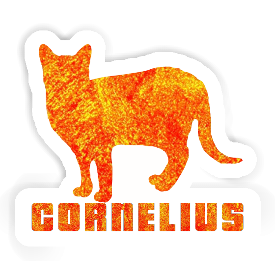 Sticker Katze Cornelius Sticker Katze Cornelius Image